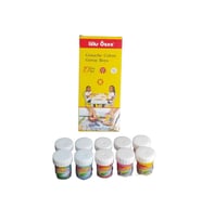Guaj Boya 10 Renk 15 ml Şişede 1 Paket Guvaş Boya Seti 10 Lu (Karışık)