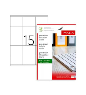 Tanex Laser Etiket Kod 2115 X 70mm x 56mm