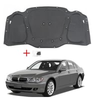 Bmw 7 Serisi E65 Kaput İzolasyonu Klipsli 2001-2007 51487135244