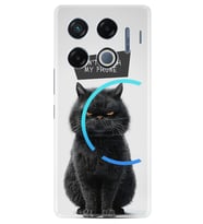 Infinix GT 20 Pro Kılıf Boutique Baskılı Resimli Don't Touch Cat Pcode -011