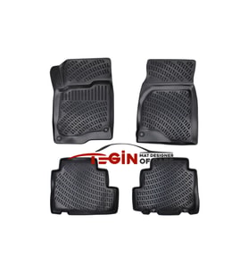 Opel Antara 3D Havuzlu Paspas 2006 sonrası Siyah