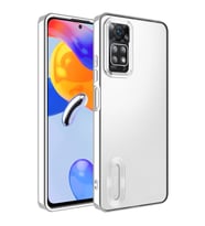 Xiaomi Redmi Note 11 Pro 5G Uyumlu Kılıf Kamera Korumalı Logo Gösteren Zore Omega Kapak