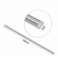 3mm x 100mm Metal Mil Çelik Çubuk Aks Oyuncak RC Araba Robot (10 adet)