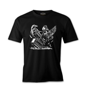 Hammer and the Crows Siyah Erkek Tshirt