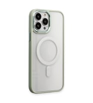 Apple iPhone 15 Pro Kılıf Room Magneticsafe Silikon - Su Yeşili