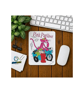 Pembe Panter Baskılı Oyuncu Mousepad 0231