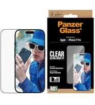 PanzerGlass iPhone 17 Pro UWF Şeffaf Cam Ekran Koruyucu (Hizalama Aparatlı)