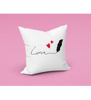 Aşk Love Sevgili Tasarımlı Yastık