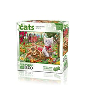 20043 Kediler Çiftlikte 500 Parça Puzzle -KS Puzzle