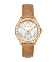 Michael Kors MK4819 Kadın Kol Saati (Kahverengi)