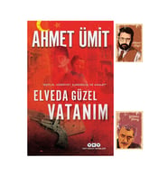 Elveda Güzel Vatanım - Ahmet Ümit - Yapı Kredi Yayınları -Not Defter Seti (Renksiz)