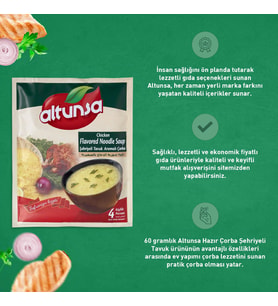 Altunsa Hazır Çorba Şehriyeli Tavuk 60 Gr