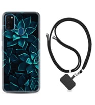 Samsung M21 M22 M23 M30 M31S M32 Kılıf Boyun Askılı Silikon Mistik Çiçekler 1650