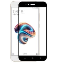 Xiaomi Mi 5x Temperli Cam Full Ekran Koruyucu (Siyah)