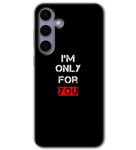 Galaxy S24 Plus Kılıf HD Desen Baskılı Kılıf - For You