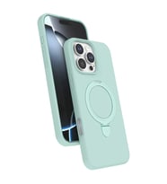 Apple iPhone 16 Pro Regal Magsafe Standlı Kapak - Su Yeşili