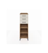 Kronos Dolap 2 Raflı 3 Çekmeceli 44x59x134 Çam-Aytaşı