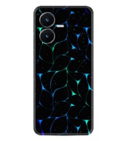Vivo Y22S Kılıf Silikon Desen Özel Seri Naif Çizgiler 1680