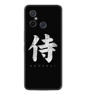 Xiaomi Redmi 12C Kılıf Resimli Desenli Baskılı Silikon Samurai 1340