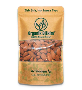 Organik Bitkim Acı Badem İçi 500 gr