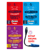 Ankara Yayıncılık 5 Sınıf Tüm Dersler Yeni Nesil Sorularla Güçlendiren Super Ful Set + Kitap Okuma Işığı Hediye (Çok Renkli)