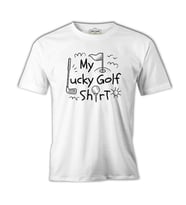 Lucky Golf Tshirt Beyaz Erkek Tshirt