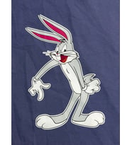 24X14 CM ÜTÜ İLE YAPIŞAN BUGS BUNNY TAVŞAN TRANSFER BASKI TTİŞÖRT KOT BASKI