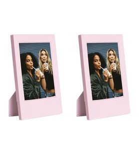 Instax Mini Film Uyumlu Pembe 2'li Klasik Fotoğraf Çerçeve Seti