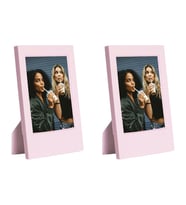 Instax Mini Film Uyumlu Pembe 2'li Klasik Fotoğraf Çerçeve Seti