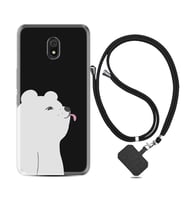 Xiaomi Redmi 8A 8 Pro 9C 9T 10C 11T Pro Kılıf Boyun Askılı Silikon Panda Sevimli 1738