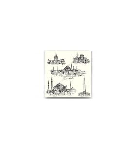 DBSanatevi Istanbul Beş Görkemi Tablo 60 X 60 Cm