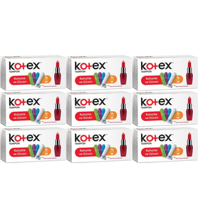 Kotex Tampon Mini 144 Lü Set (9PK*16)