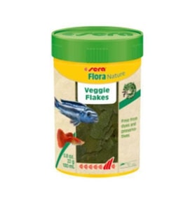 Sera Flora Nature Bitkisel Pul Balık Yemi 250 ml