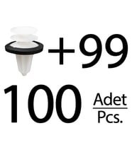 Ford Edge, Focus, Mondeo için Kapı Döşeme Klips- 100'lü