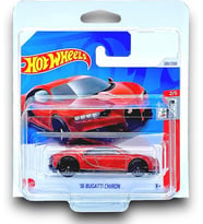 Hot Wheels Bugatti Chiron - Ruby Red (1:64) 2024 Case (Çok Renkli)