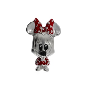 Kadın Minnie Mouse Gümüş Charm