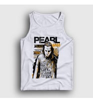 Presmono Unisex Beyaz Star Pearl Jam Atlet 74340tt