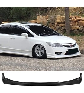 Honda Civic Fd6 Makyajlı Kasa Typer Ön Ek Plastik Siyah karlık-ön-ek-bodykit 2009 2010 2011 2012