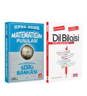 CBA Akademi 2026 KPSS Matematik ve AKM Dil Bilgisi Soru Bankası Seti 2 Kitap