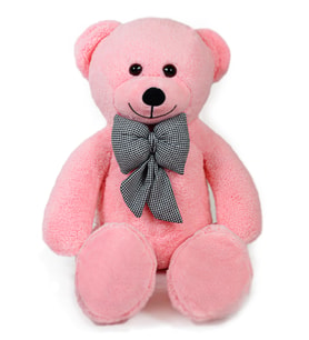 Pandamkee 80 Cm Sevgiliye Özel Hediyelik Ayı (Pembe)