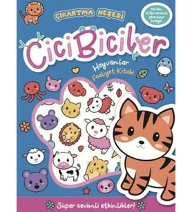 Cicibiciler Hayvanlar Faaliyet Kitabı