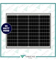 55W Watt Monokristal Güneş Paneli Lexron