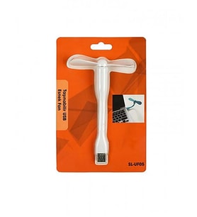 S-Link SL-UF05 Usb Vantilatör - Esnek Gövdeli Akrobat Mini Usb Fan Flexible 1.2W