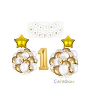 1 Yaş Gold Doğum Günü Set
