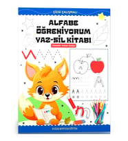 Alfabe Öğreniyorum YAZ-SİL Kitabı