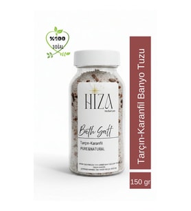 DOĞAL YAĞ İÇERİKLİ TARÇIN KARANFİL BANYO TUZU 150 GR