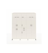 Kronos Dolap 10 Raflı 2 Çekmeceli 3 Askılı 220x59x243 Aytaşı-Aytaşı/Aytaşı