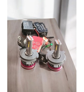 H4 3 Renk 4mod Şimşek Etkili 60w 22.000LÜMEN Beyaz-sarı-günışığı-çakarlı Kumandalı VR PRO Evulutın Led Zenon TÜM RENKLERDE GÜÇLÜ AYDINLATMA 12V-24V UYUMLU UZUN ÖMÜRLÜ