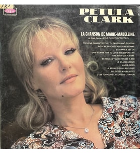 Petula Clark La Chanson De Marie-Madeleine LP Plak (Karışık)