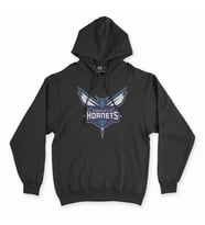 Charlotte Hornets Siyah Kapşonlu Sweatshirt Hoddie